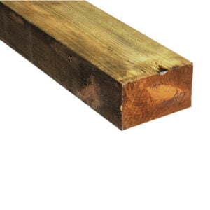 3600mm Sawn Treated Green Timber Rail (38 x 87mm)