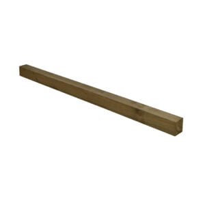 10ft Fence Post (3000 x 100 x 100mm) - UC4 Brown Timber