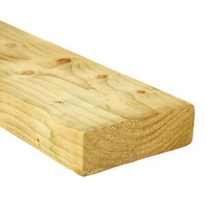 3.6m C24 Eased Edge Decking Joist (100 x 47 x 3600mm) - Pressure Treated