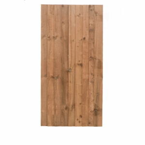 6ft Closeboard Gate (1750 x 900mm) - Brown Timber
