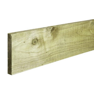 Timber Gravel Board (1830 x 150 x 22mm) - Pressure Treated Green Softwood