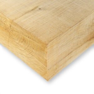 2.4m Oak Railway Sleeper (2400 x 200 x 100mm) - Natural Timber