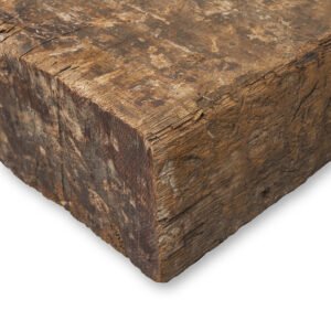 2.6m Reclaimed Railway Sleeper (2590 x 250 x 150mm) - Grade A Creosoted Hardwood